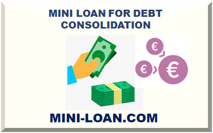 MINI LOAN FOR DEBT CONSOLIDATION