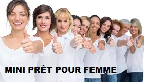 MINI-PRÊT POUR FEMME
