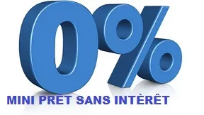 MINI-PRÊT SANS INTÉRÊT
