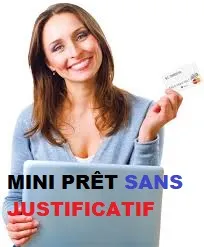 MINI-PRÊT SANS JUSTIFICATIF